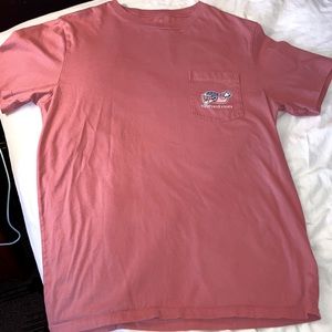 Vineyard vine lacrosse whale pocket t shirt
